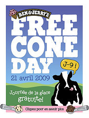 Free Cone Day - Ben & Jerry