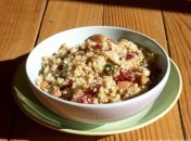 Boulghour aux cranberries, amandes et graines de tournesol – Trish Deseine