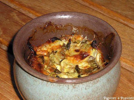 Image Papilles et Pupilles - Clafoutis de courgettes des 1001 nuits