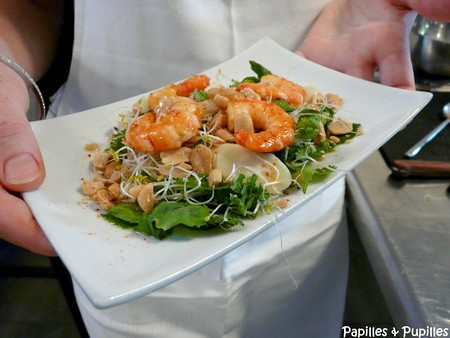Petite salade asiatique façon Gontran Cherrier