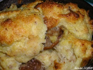 Soufflé aux cèpes