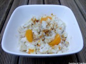 Salade de flétan aux agrumes et à l’huile vanillée