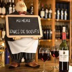 Joue de boeuf aux carottes et vin rouge