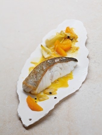 Cabillaud et marmelade d