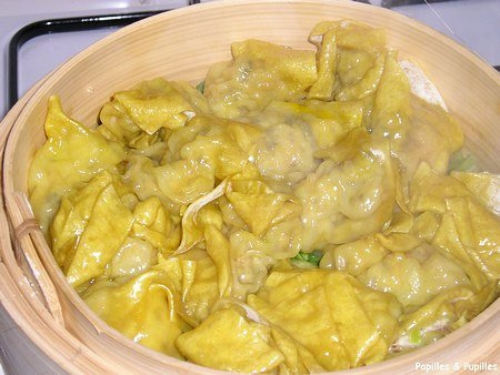Dumplings ou raviolis chinois Image Papilles et Pupilles - Dumplings
