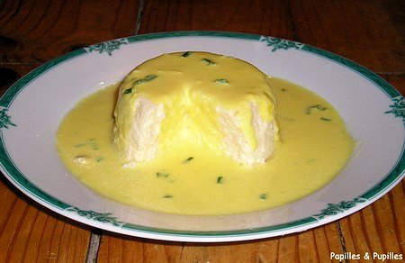 Image Papilles et Pupilles - Timbales de crevettes et de noix de Saint Jacques à la crème de safran