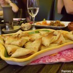 Briouats de poulet au safran