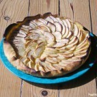 Tarte aux pommes et au miel