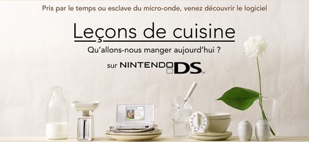 Leçons de cuisine par Nintendo DS