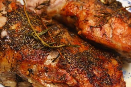 Epaule d'agneau au four