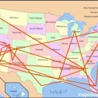 Carte des USA
