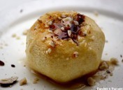 Pommes au four au miel et aux noisettes concassées, Pommes au four au miel et aux noisettes concassées