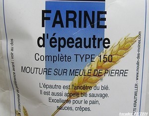 Pain à l'épeautre