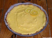 Tarte au citron et citron meringuée