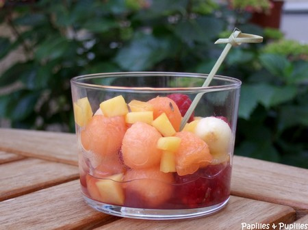 Salade de fruits pour chaude soirée estivale