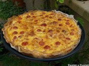 Quiche aux tomates cerises Quiche aux tomates cerises