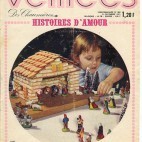 La crèche de Noël réalisée en petits gâteaux secs