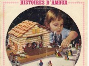 La crèche de Noël réalisée en petits gâteaux secs