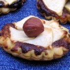 Petits feuilletés pommes et crème de noisettines