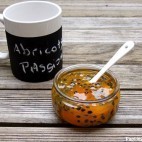Confiture d’abricots aux fruits de la passion et à l’agar agar
