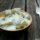 Salade nordique aux harengs fumés