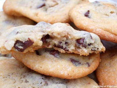 Cookies aux noix et aux pépites de chocolat