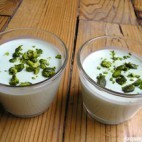 Panacotta à la pistache