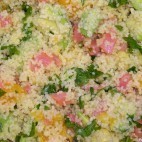 Taboulé au saumon fumé