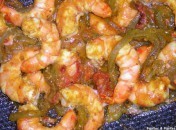 Crevettes sauce piquante Crevettes sauce piquante