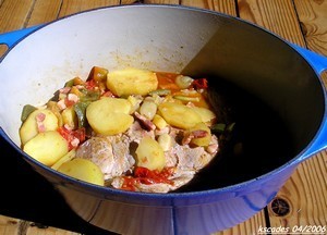 Quasi de veau aux légumes