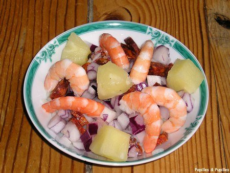 Image Papilles et Pupilles - Salade Jambalaya