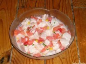 Salade de poisson cru à ma façon Salade de poisson cru à ma façon