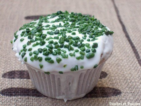 Cupcakes After Eight ou cupcakes chocolat menthe Image Papilles et Pupilles - Cupcakes chocolat menthe