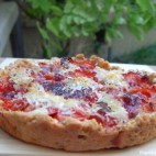 Tarte tomates zahtar parmesan