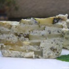 Terrine courgette, chèvre, menthe