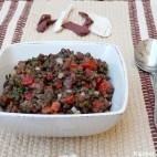 Salade de lentilles au Ras el hanout