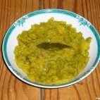 Dal aux poireaux et aux pois cassés