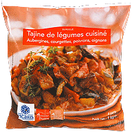 Crumble à la polenta et à la ratatouille confite Tajine de légumes cuisinés Picard