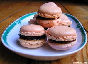 Macarons de la Saint Valentin Valentine Cooking Image Papilles et Pupilles - Macarons de la Saint Valentin