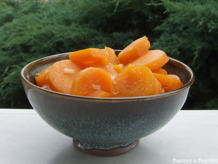 carottes braisées au jus d