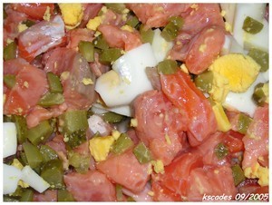 Terrine de lentilles au tartare de saumon
