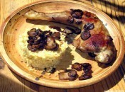 cfb46b86e8e2a94df710678de0e26f15 Pintade aux champignons et céréales gourmandes