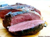 Magret de canard, sauce yakitori Magret de canard, sauce yakitori