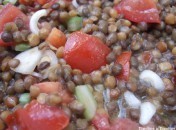 Salade de lentilles à l’orientale Salade de lentilles à l’orientale