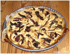 Tarte automnale du placard
