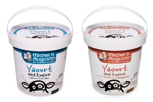 Des yaourts en pots dun kilo Pots de yaourt 1 kg Michel & Augustin