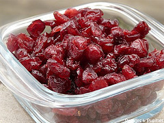 Cranberries séchées
