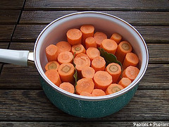 Carottes poelees collantes - Jamie Oliver