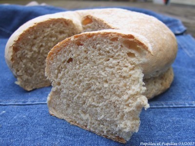 Pain à l'ancienne au levain fermentescible