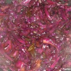 Chou rouge au wok